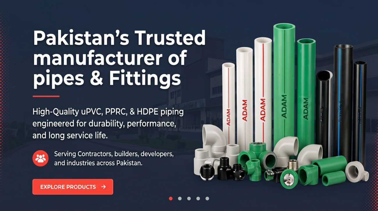 PVC Pipe Manufacturers in Pakistan